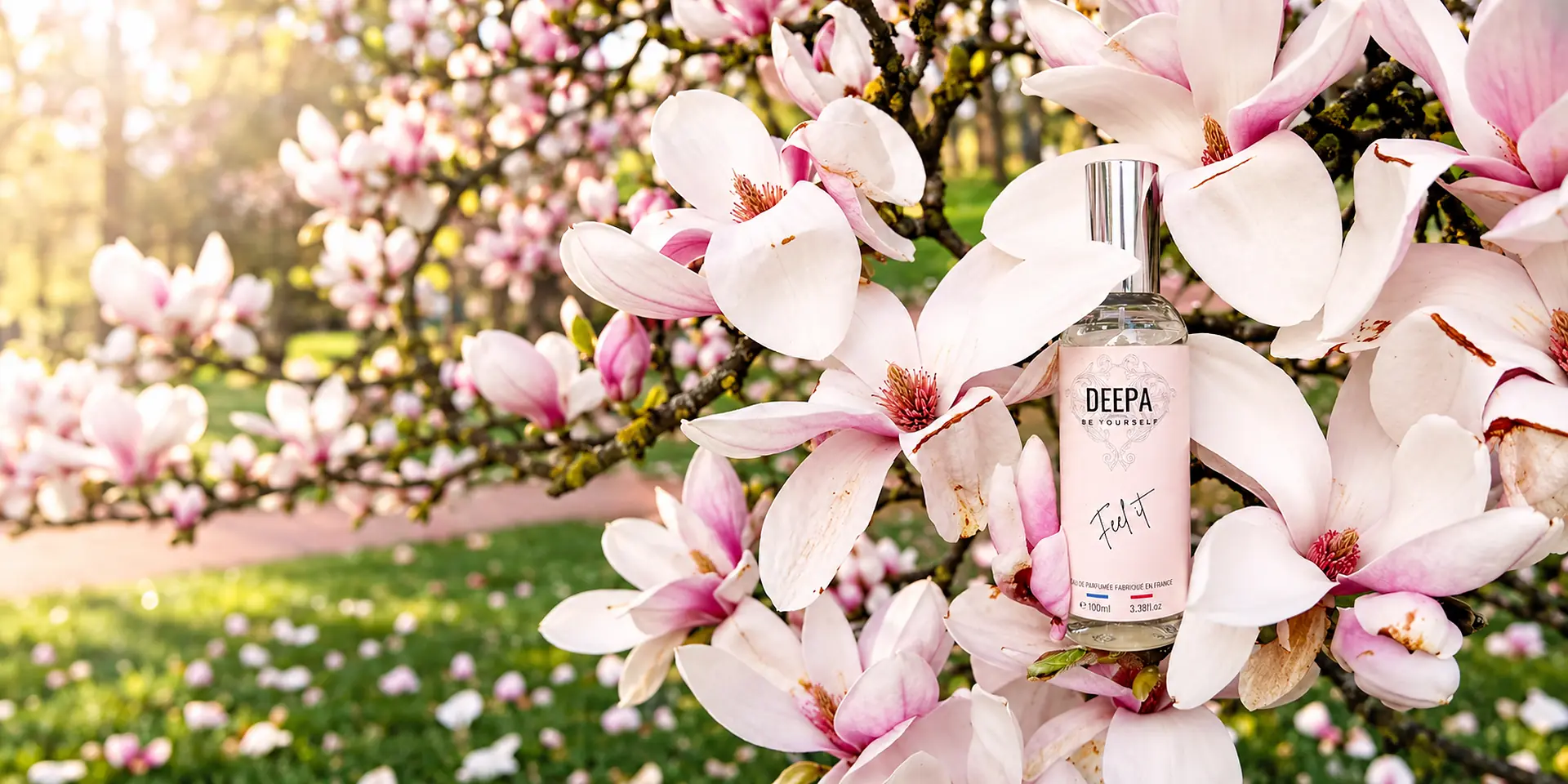 Brume parfumée Feel It au cœur des magnolias